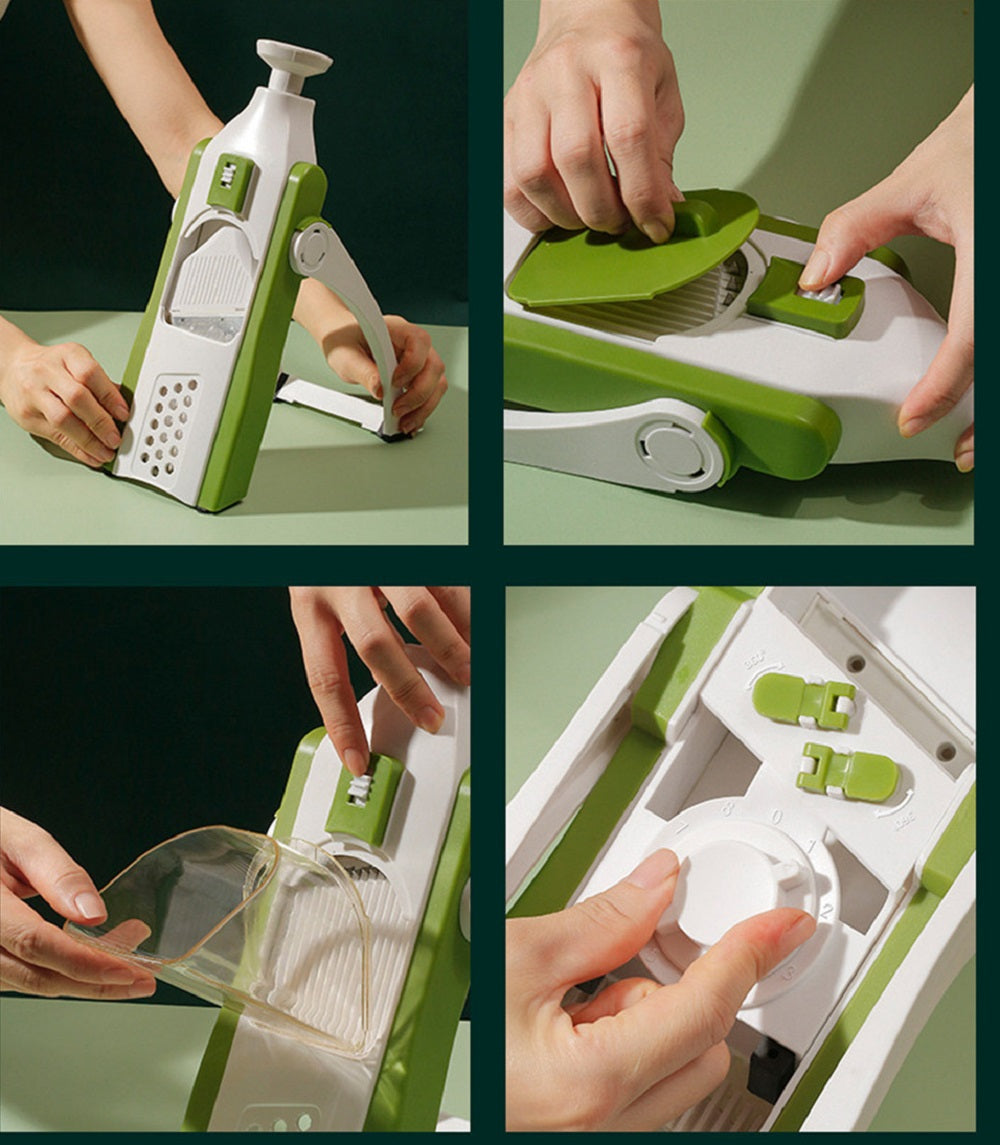CHOPFLEX – 5-in-1 Gemüseschneider für präzise Zubereitung