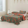 GinkgoQuilt – Baumwoll Bettwäsche Set mit botanischem Design
