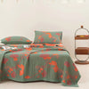 GinkgoQuilt – Baumwoll Bettwäsche Set mit botanischem Design