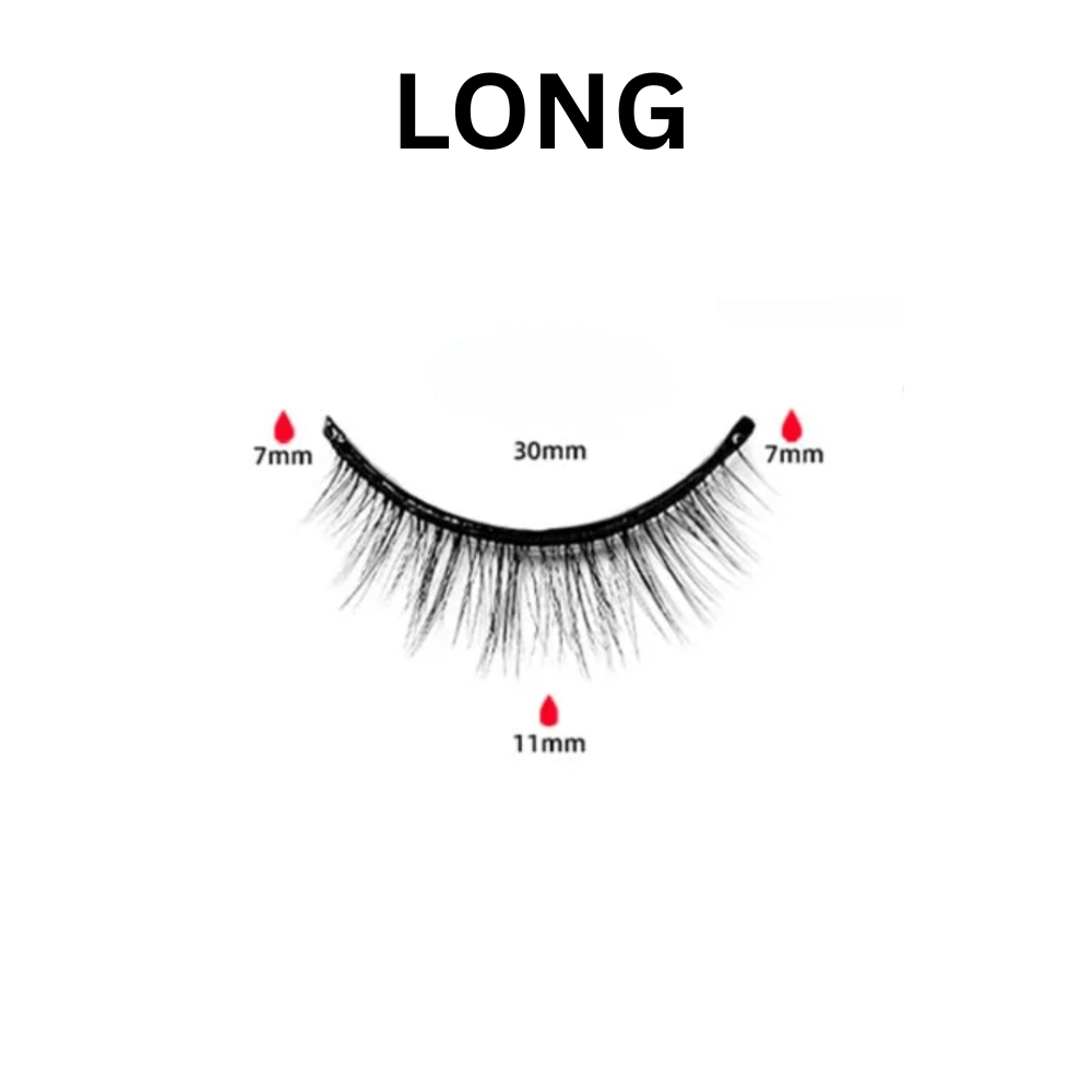 GLAMESSA – Pestañas autoadhesivas reutilizables para un look perfecto