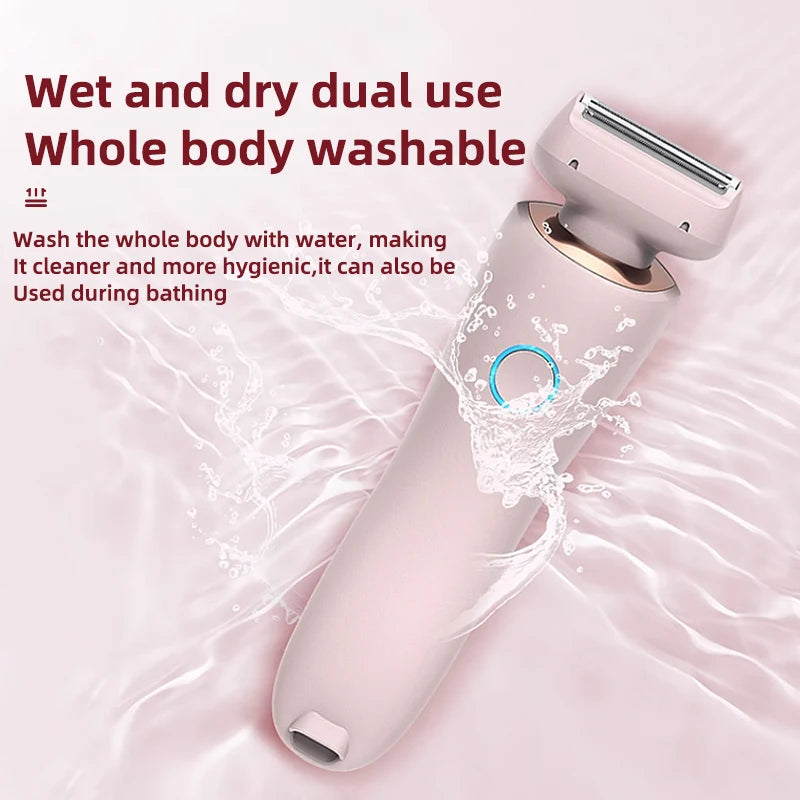 Glidease – Rasoir électrique pour hommes avec LED et rasage de précision doux pour la peau