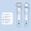 Glidease – Rasoir électrique pour hommes avec LED et rasage de précision doux pour la peau