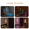 GlowBowl Motion – Luz para inodoro con sensor de movimiento y 7 colores RGB