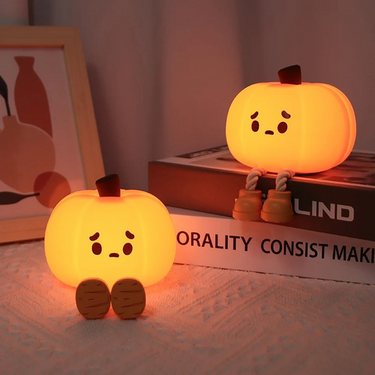 GlowBuddy – Kürbis-Nachtlampe für Kinder