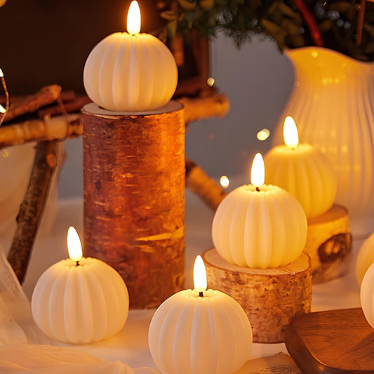 GlowFlicker – LED-Kerzen mit Flackereffekt in verschiedenen Designs
