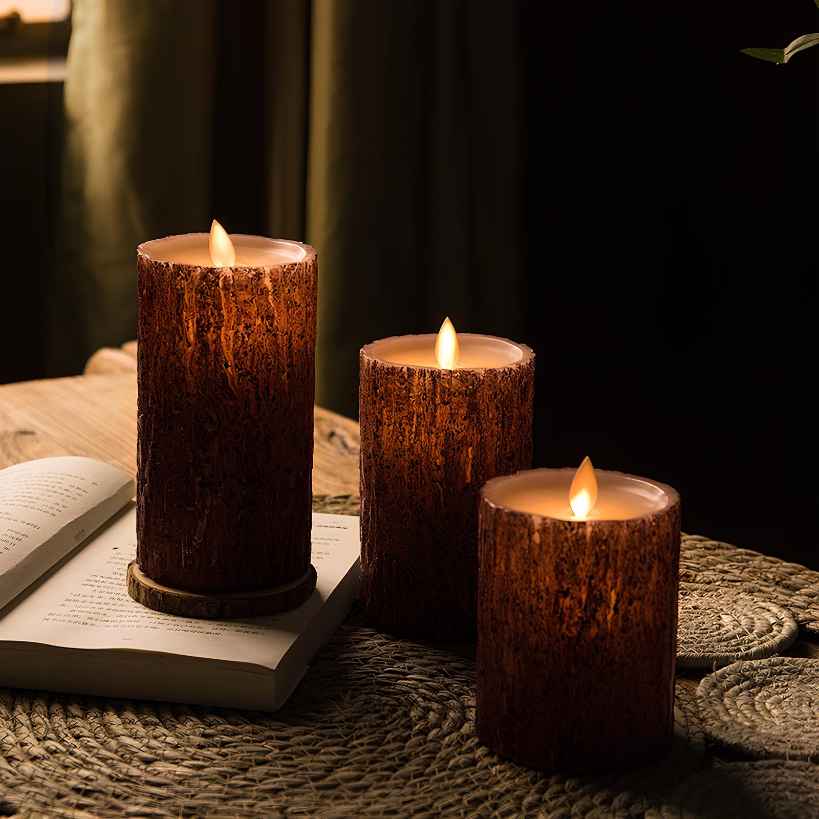 GlowFlicker – LED-Kerzen mit Flackereffekt in verschiedenen Designs