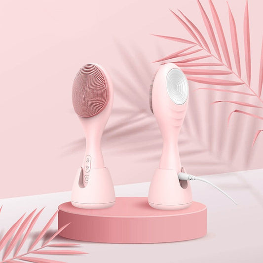 Glowpure – Nettoyeur de visage électrique avec luminothérapie et technologie sonique