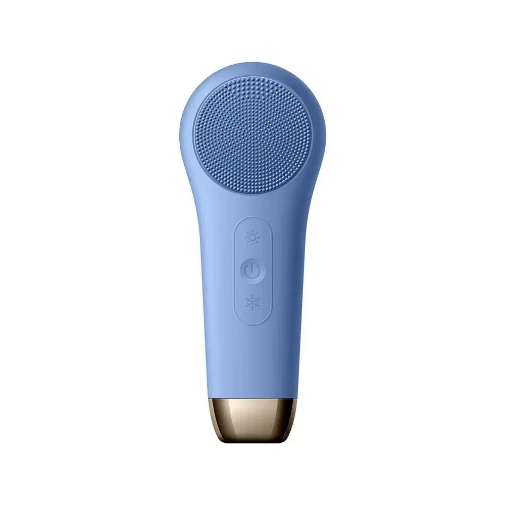 Glühesce – Brosse visage 3-en-1 avec LED, fonction chaleur et nettoyage par ultrasons