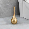 GoldenLuxe Toilettenbürste | Luxuriöses Badezimmer-Accessoire | Modernes Golddesign | Hygienisches Reinigungswerkzeug 8