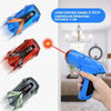 GravityRacer – Coche RC de escalada en pared controlado por láser