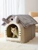 FLUFFYHAVEN – Casa acogedora para mascotas pequeñas para perros y gatos de hasta 4 kg