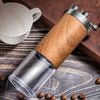 GrindMate – Molino de café portátil de madera para café y especias