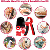 Gripmaster – Set ajustable de fortalecimiento de manos para entrenamiento de fuerza de agarre y antebrazos