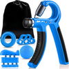 Gripmaster – Set ajustable de fortalecimiento de manos para entrenamiento de fuerza de agarre y antebrazos