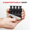 Gripmaster – Entrenador de dedos con tensión ajustable para fuerza de agarre y rehabilitación