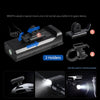 LuminoRide Power Beam – Lampada per bicicletta ultra luminosa con 5000 lumen e batteria da 10000 mAh