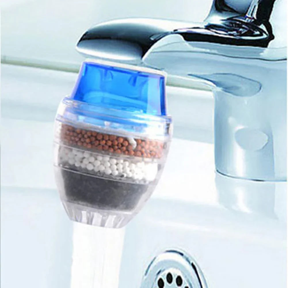 Wasserhahnfilter mit Mineralperlen für sauberes und gefiltertes Leitungswasser