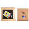 SketchStar Duo – 2-in-1 ezel voor kinderen – schoolbord en whiteboard in één