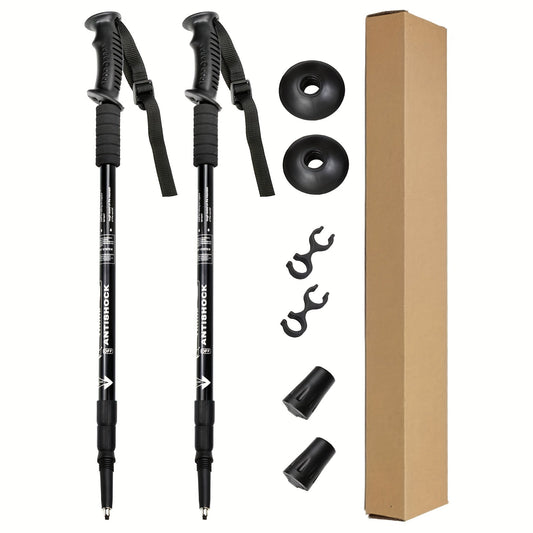 TRAILFLEX – Bastones de trekking ajustables de aluminio para senderismo seguro