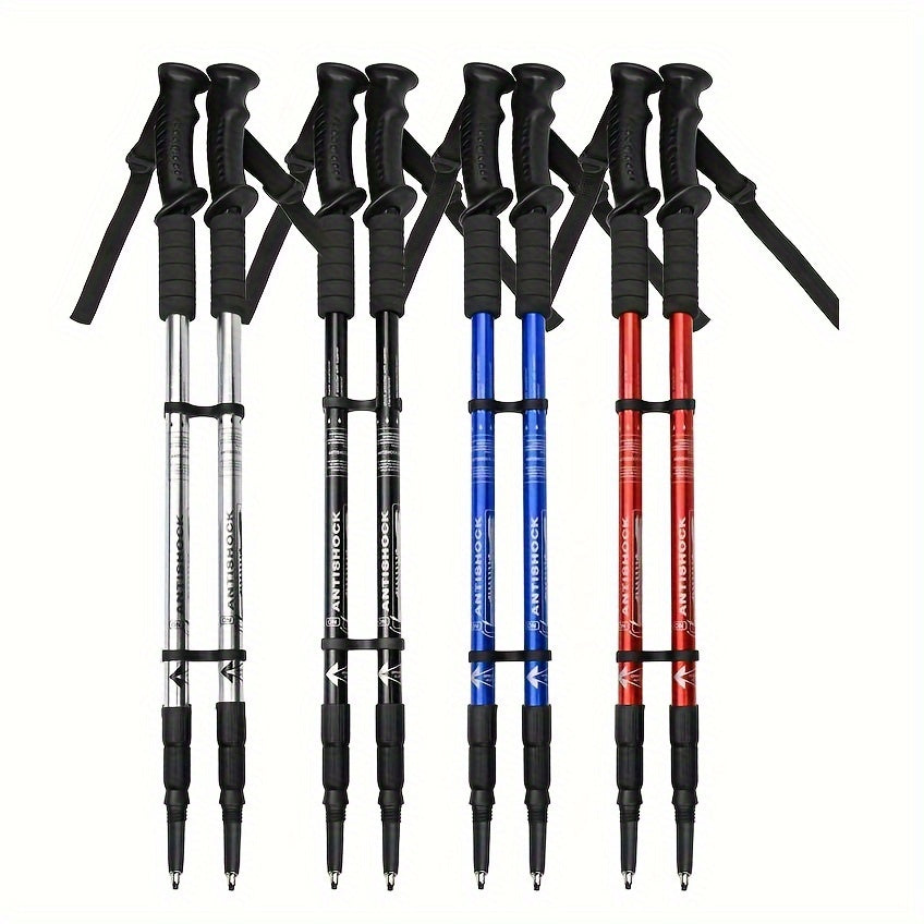 TRAILFLEX – Bastones de trekking ajustables de aluminio para senderismo seguro