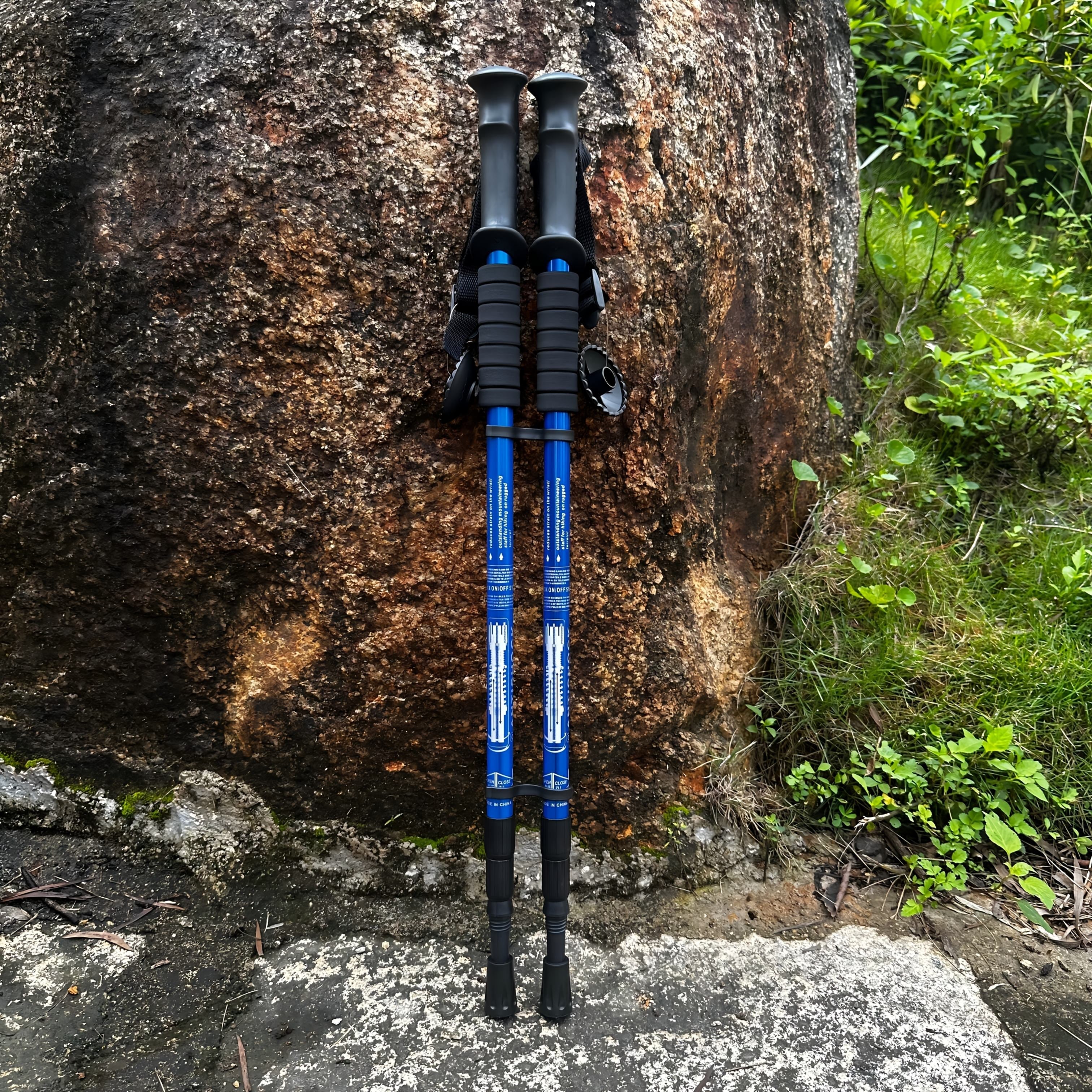 TRAILFLEX – Bastones de trekking ajustables de aluminio para senderismo seguro