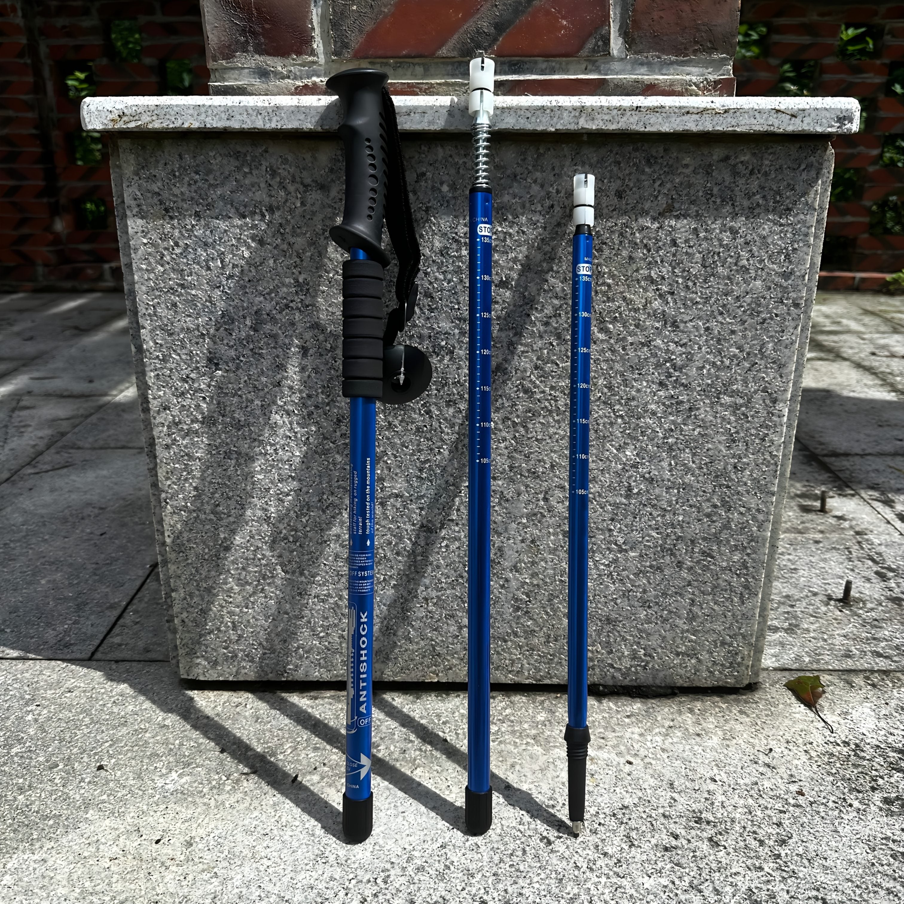 TRAILFLEX – Bastones de trekking ajustables de aluminio para senderismo seguro