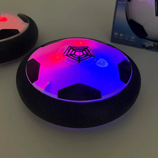 HoverBall – Schwebender Fußball für drinnen & draußen mit weichem Schutzrand
