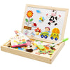 ArtMagnet Bord – Magnetisch & klassiek houten bord voor kinderen – Creativiteit en leerplezier overal