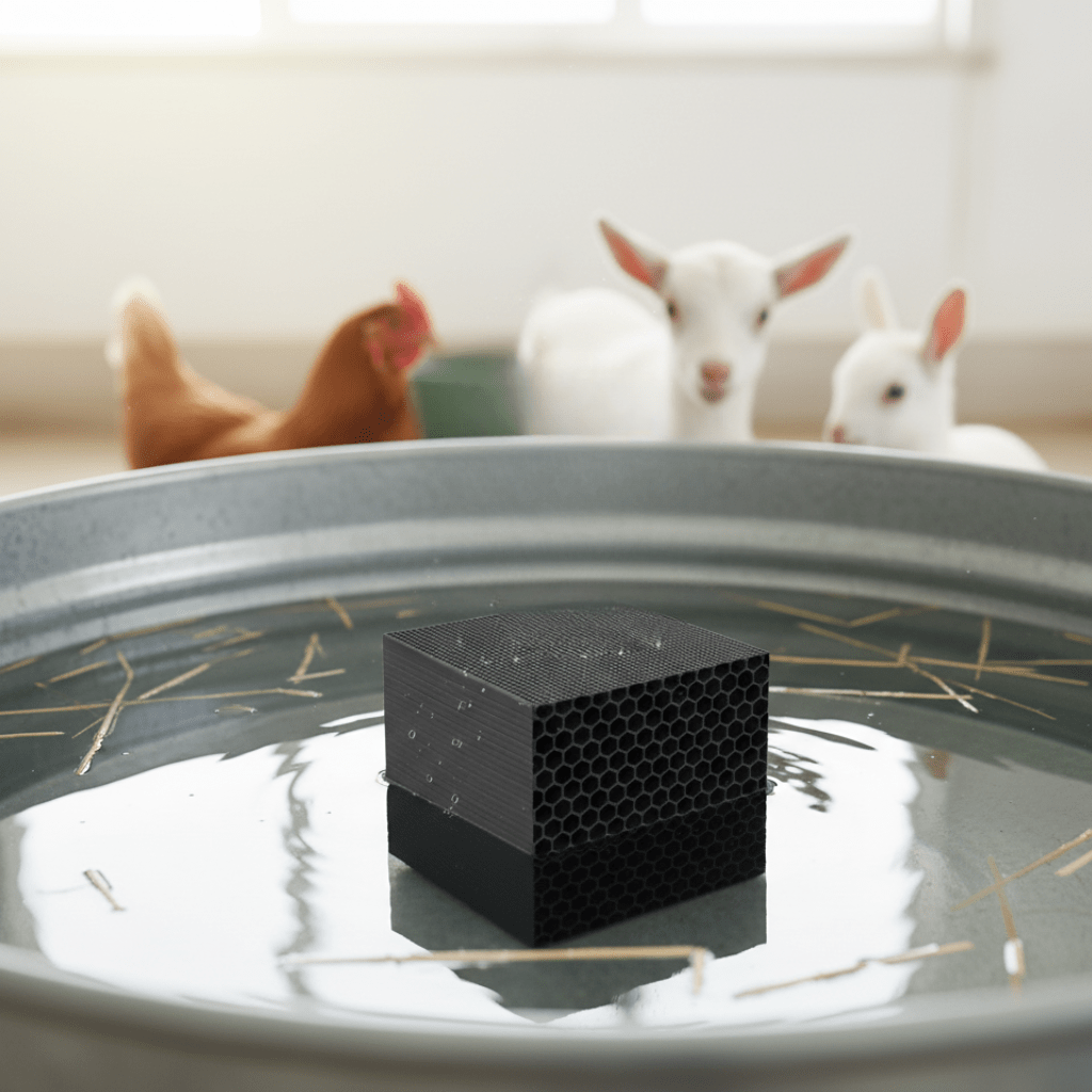 HYDROCUBE – Natürlicher Wasserreiniger mit Biofiltration für Nutztiere und landwirtschaftliche Betriebe 0