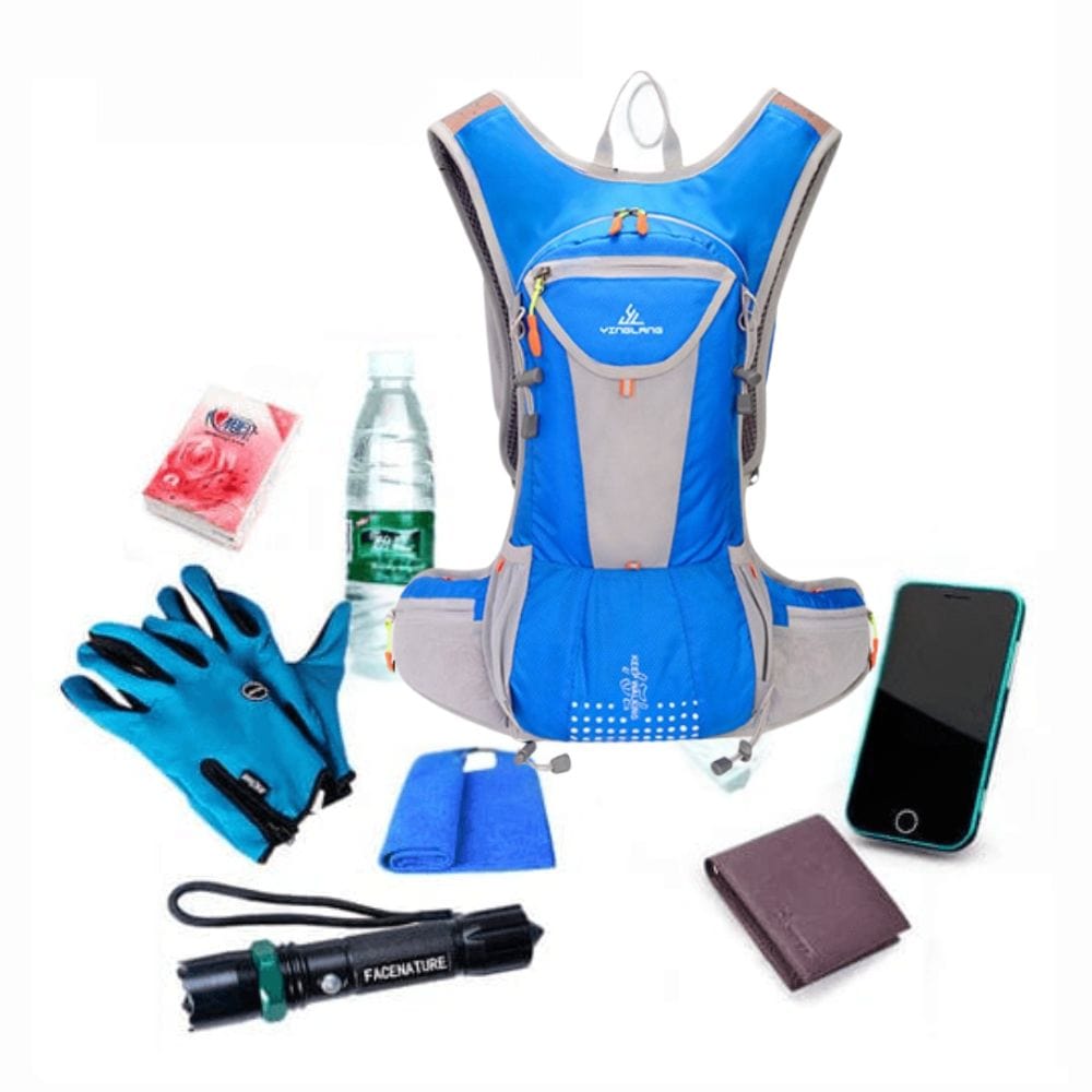 HYDROFLOW PACK – Mochila de hidratación ultraligera con sistema de 2L y espacio de almacenamiento para excursiones al aire libre