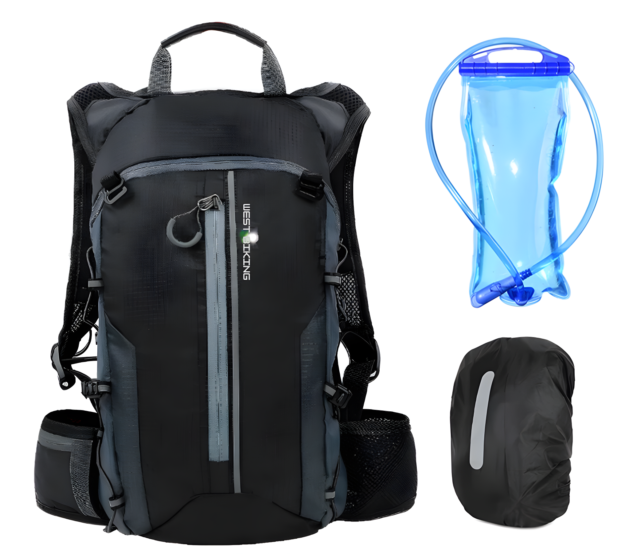 HydroRide – Mochila de hidratación multifuncional con 10 L de volumen y sistema de bebida