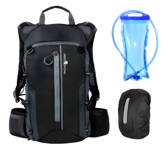 HydroRide – Mochila de hidratación multifuncional con 10 L de volumen y sistema de bebida