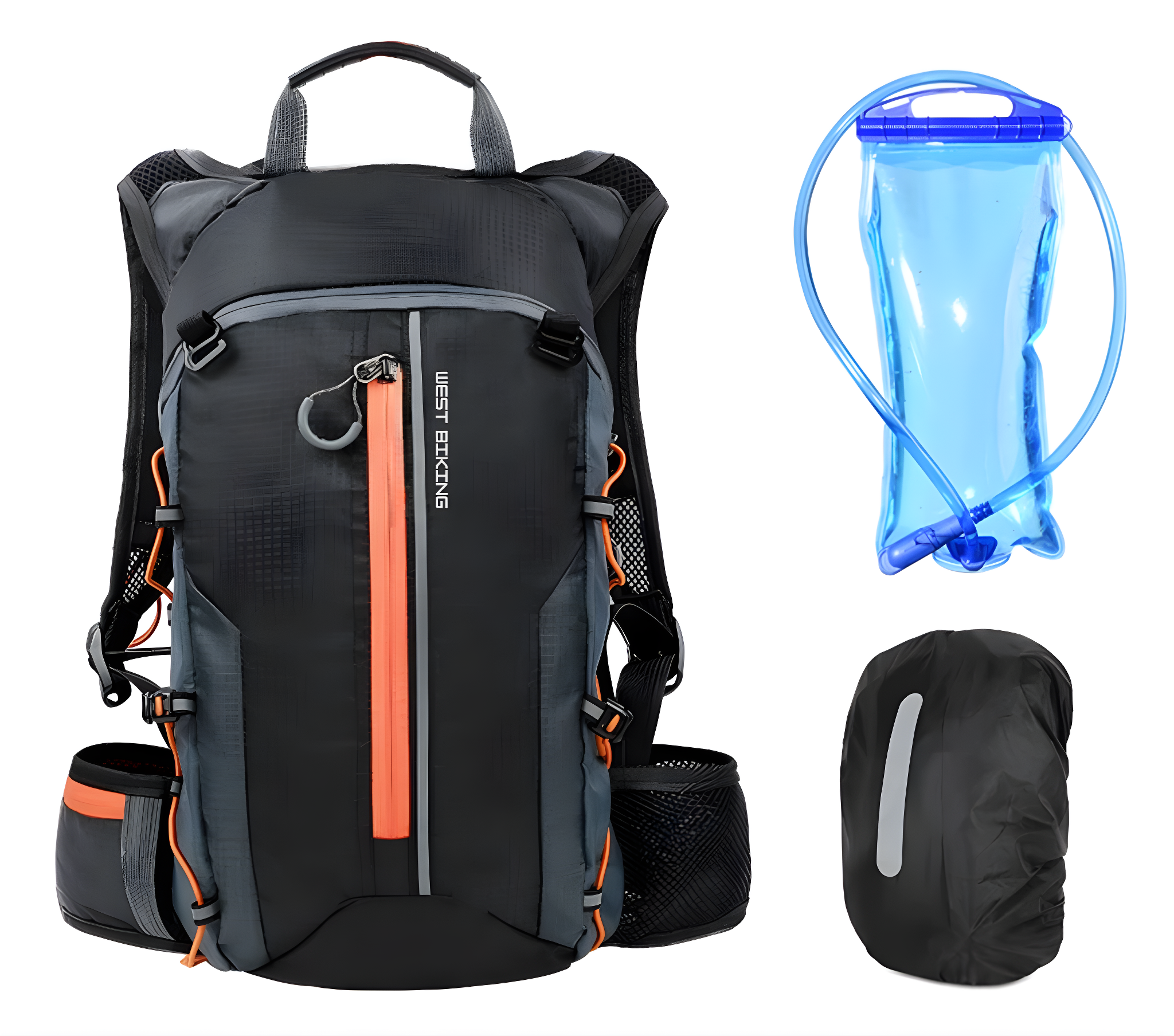 HydroRide – Mochila de hidratación multifuncional con 10 L de volumen y sistema de bebida