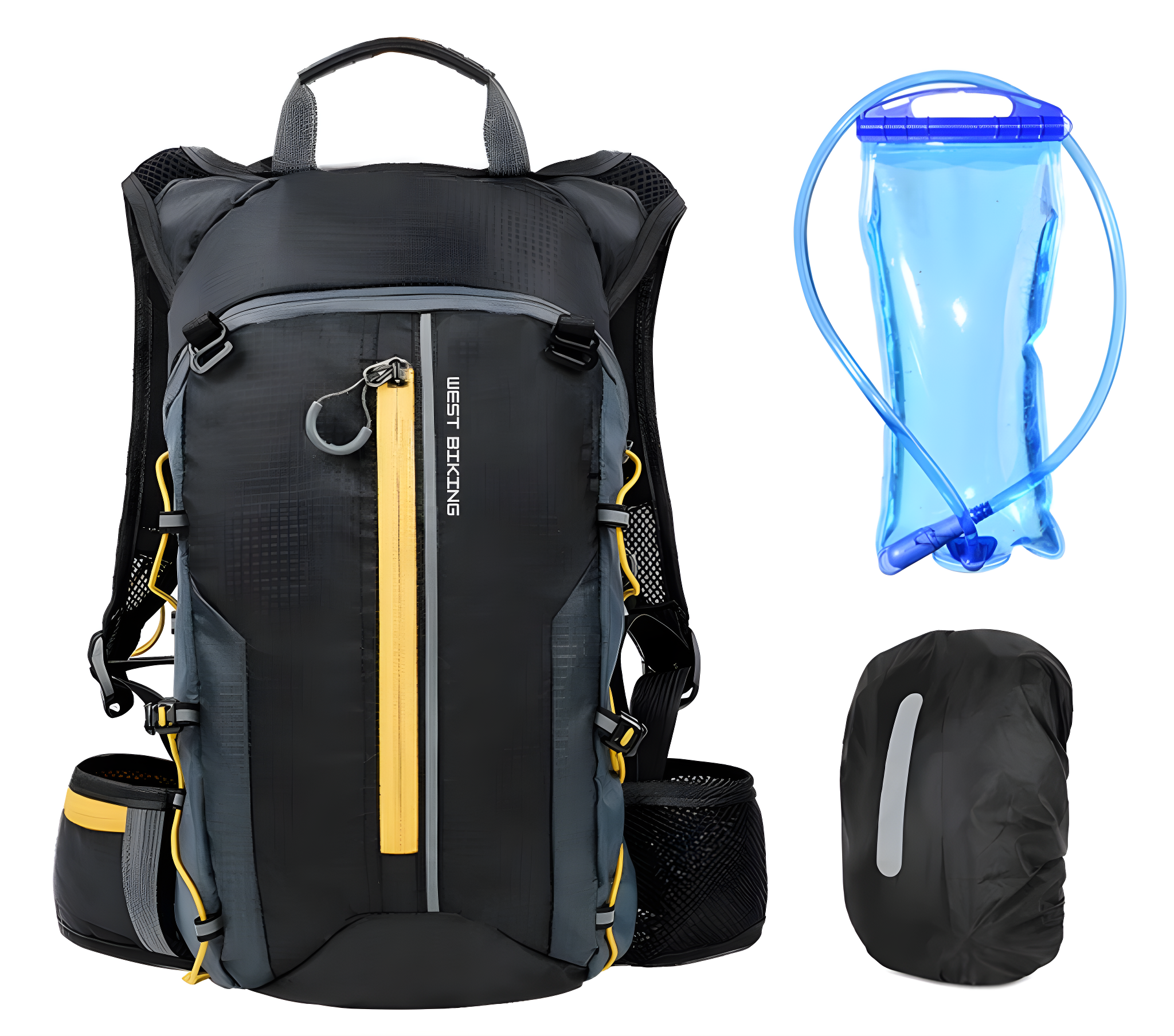 HydroRide – Mochila de hidratación multifuncional con 10 L de volumen y sistema de bebida