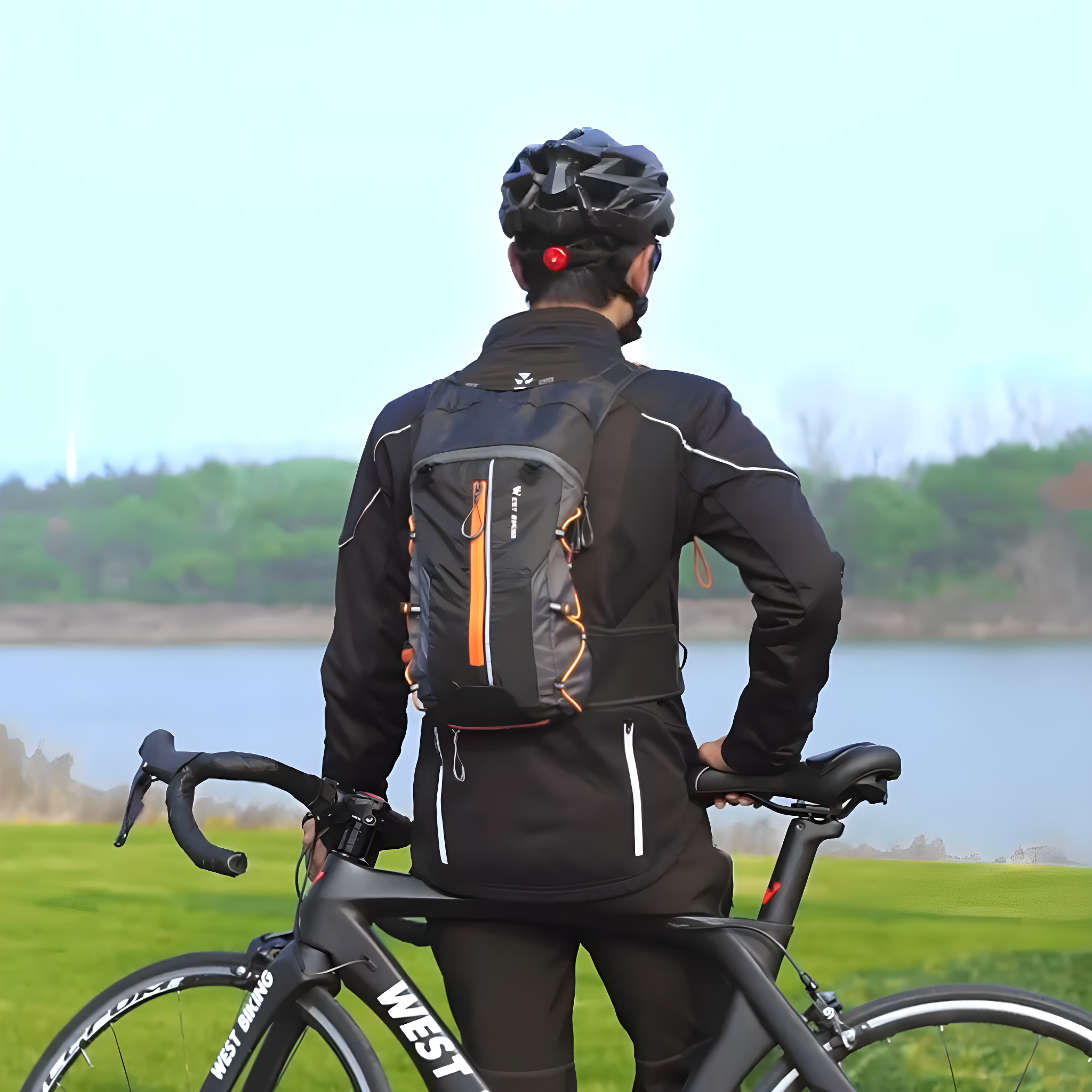 HydroRide – Mochila de hidratación multifuncional con 10 L de volumen y sistema de bebida