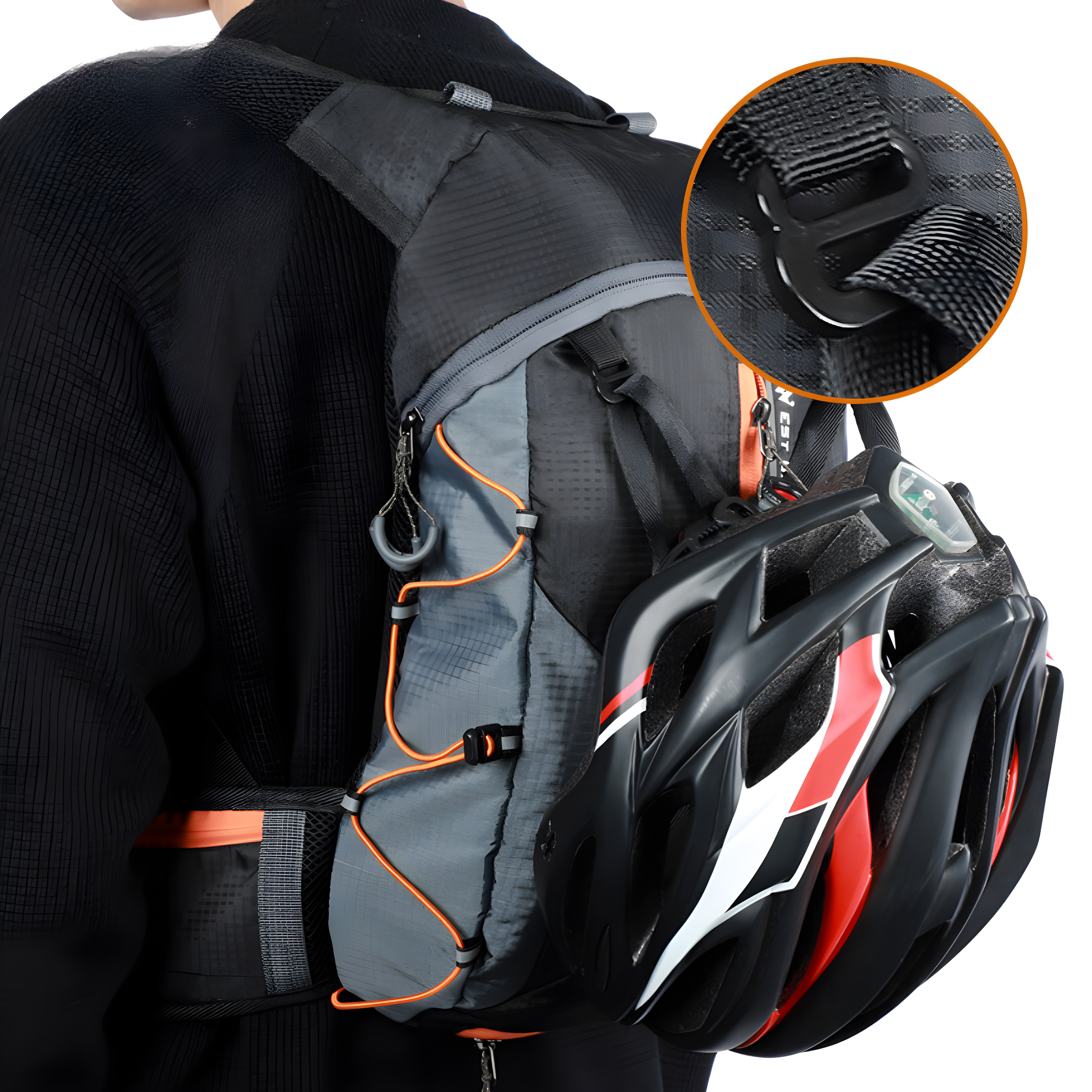 HydroRide – Mochila de hidratación multifuncional con 10 L de volumen y sistema de bebida