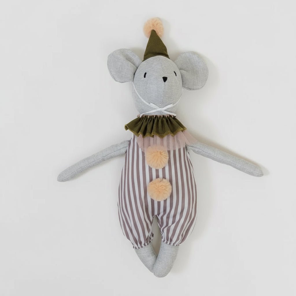 HYGGBUNNY – Nordische Maus-Hasenpuppe aus Baumwolle und Hanf für festliche Heimdekoration 11