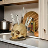GOTHIC SKULL – Handgefertigter Messerhalter mit Totenkopf-Design