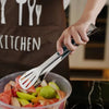 HandyTongs – Rutschfeste Edelstahlzange für Fleisch, Salat & Brot