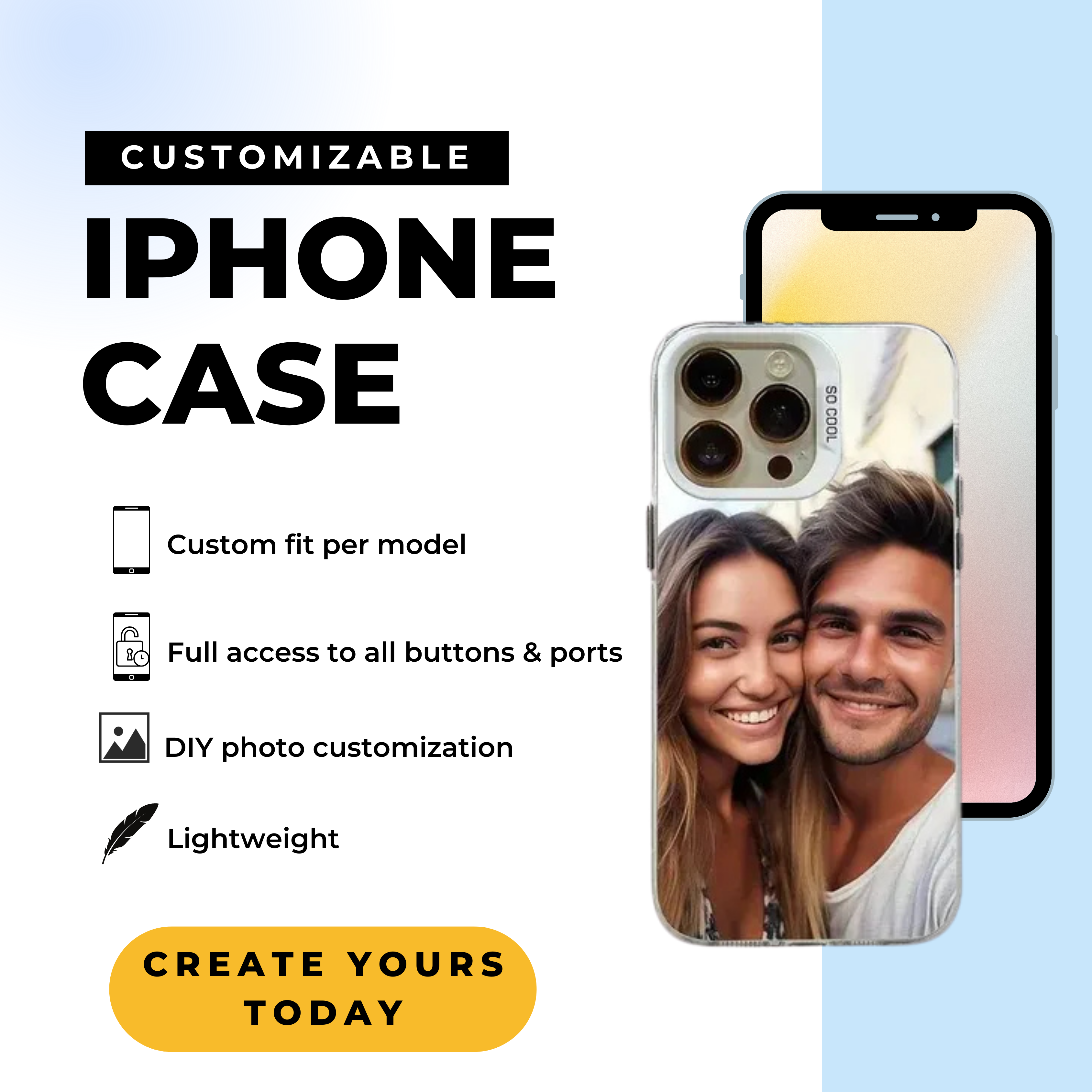FOTURA – Personalisierbare Schockschutz-Hülle für iPhone