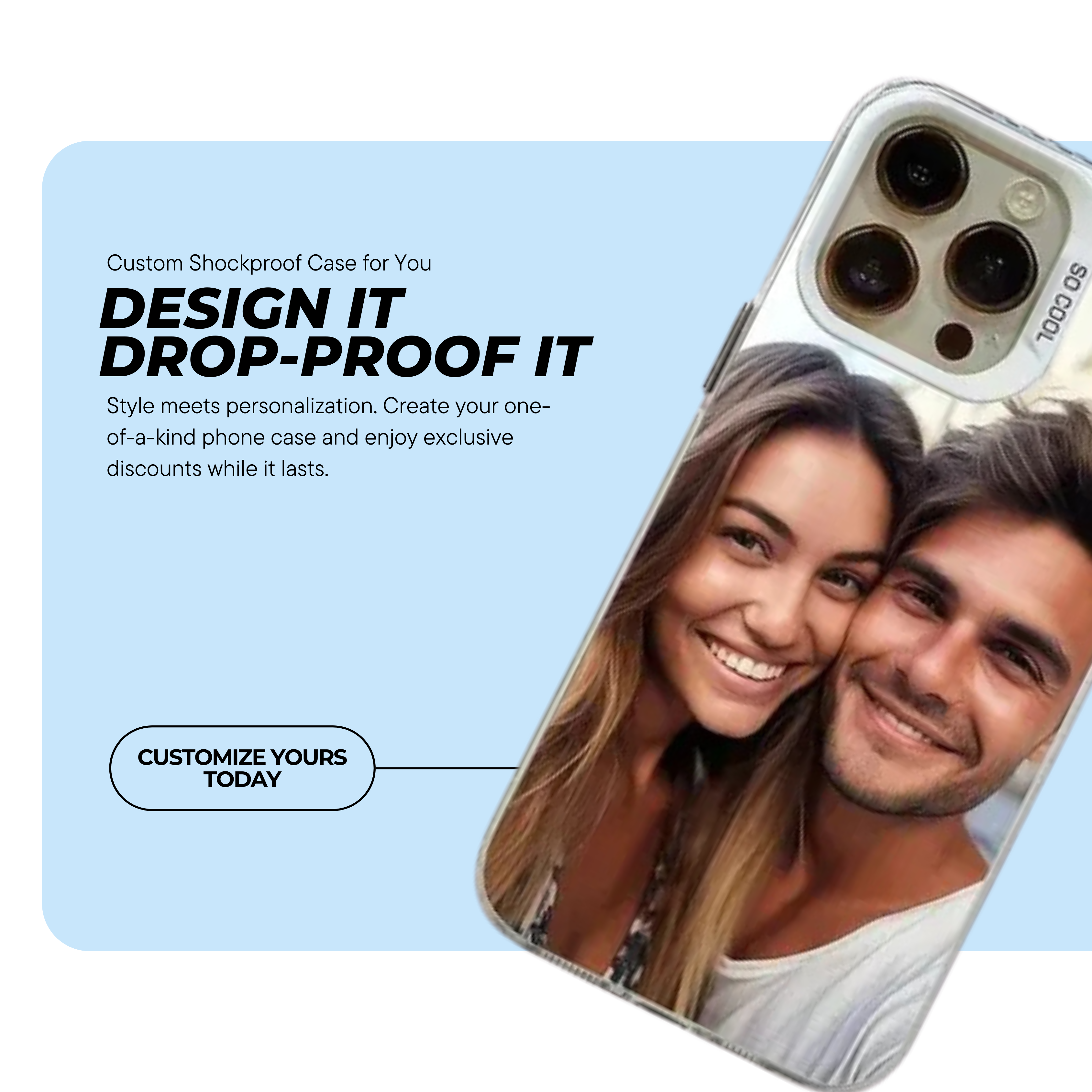 FOTURA – Personalisierbare Schockschutz-Hülle für iPhone