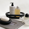 LUXDISH – Portasapone astratto e mensola per bagno