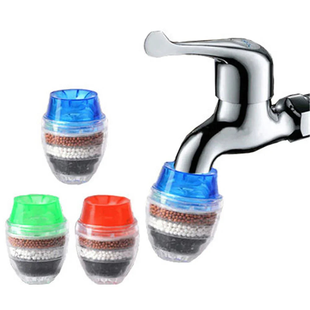 Wasserhahnfilter mit Mineralperlen für sauberes und gefiltertes Leitungswasser