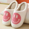 COZYTOES SLIPPERS – Flauschige Hausschuhe mit Smiley & Silikondämpfung für warme Füße