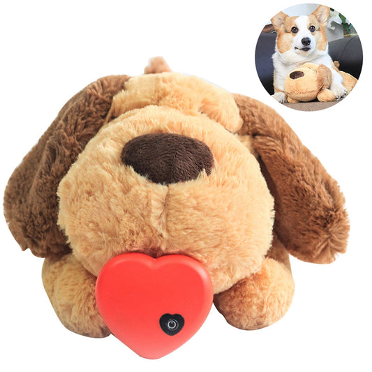 CUDDLEPUP – Peluche avec battement de cœur pour des nuits apaisées des chiots