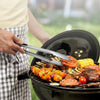 Hochwertige Edelstahl Grillzange mit Ergonomischem Silikongriff - 22,86 cm & 30,48 cm 2