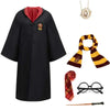 HogwartsMagic Harry Potter Kostüm | Komplettes Zaubererset mit Zauberstab und Schal | Kinder & Erwachsene | Hogwarts-Robe & Zubehör 5