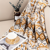 VIVIDLOOM – Coperta in pile boho geometrica