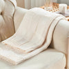 MONOSTRIPE – Couverture tricotée minimaliste