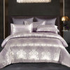 SILKLOFT – Elegant satijnen jacquard beddengoed set